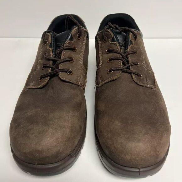 Men Avenger Mens A7116 Comp Toe Waterproof Oxford Brown Size 14 M